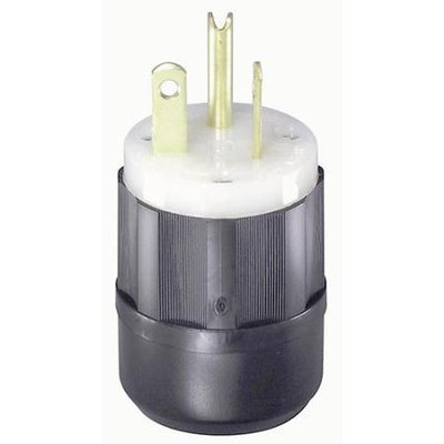 Leviton Industrial Grade Straight Blade Plug 061-5366-C