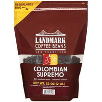 Landmark Lighting Landmark Coffee Colombian Supremo Coffee Beans, 32 oz