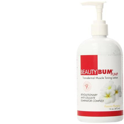 Beauty Fit Bum Pump Toning Lotion, Passion Plumeria, 16 Ounce