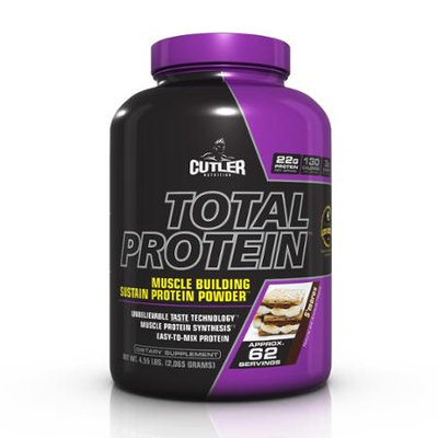 Cutler Nutrition Total Protein Powder, S'mores, 4.5 Pound