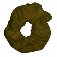 Coveryouhair CoverYourHair 61264 Soft Classy Solid Scrunchy Khaki