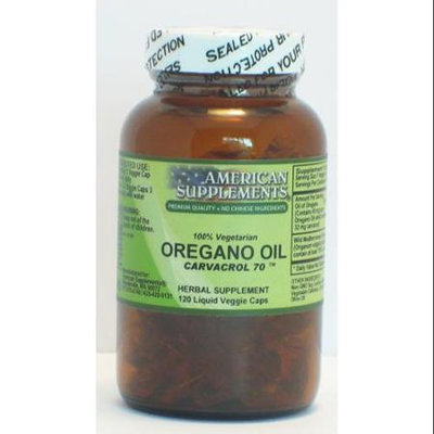 Oregano Oil No Chinese Ingredients American Supplements 120 VCaps
