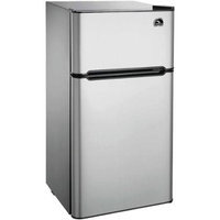 IGLOO Compact Refrigerator 4.5 cu. ft. Mini Refrigerator in Stainless Steel FR459