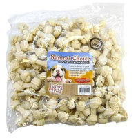 Loving Petsing Pets Rawhide WHITE BONE 2-3in 100PC