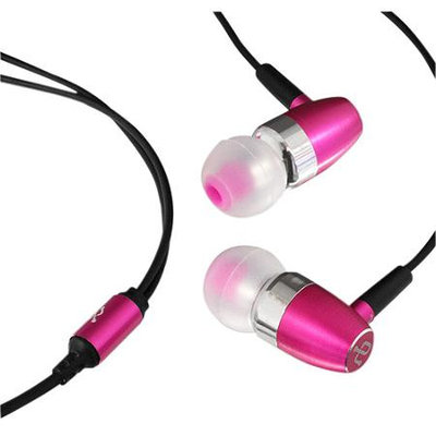 Aluratek AEB01W Hi-Fi Noise Reducing Metal Stereo