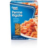 Great Value: Penne Rigate Pasta, 16 oz