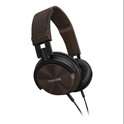 Philips SHL3000/BR Dj Monitor Style Headband Headphones - Brown