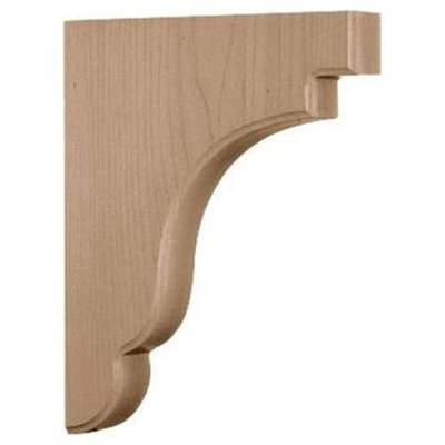 Ekena Millwork 1.75-in x 11-in Cherry Bedford Wood Corbel