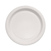 SOLO Cup Company Bare Eco-Forward Clay-Coated Paper Dinnerware, Plate, 8 1/2 dia, 125/Pack