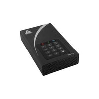 Apricorn Aegis Padlock DT ADT-3PL256-8000 8TB 3.5 External Hard Drive - USB 3.0 - 8MB Buffer - Desktop