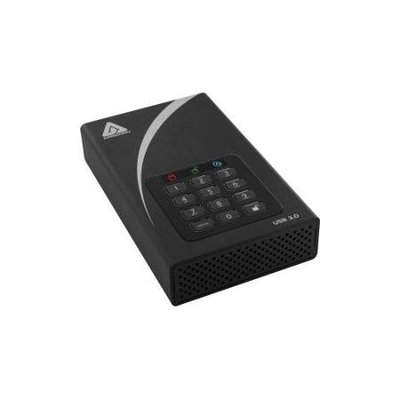 Apricorn Aegis Padlock DT ADT-3PL256-8000 8TB 3.5 External Hard Drive - USB 3.0 - 8MB Buffer - Desktop