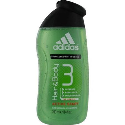 Adidas Hair & Body 3 Active Start Shower Gel & Shampoo