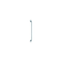 Lumex Versaguard Coated, White Enamel Grab Bars, 18