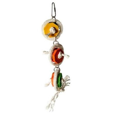Caitec 851 13 x 3.5 in. Loofa Wheelies Hanging Toy Large