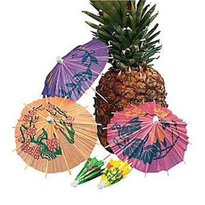 Cool Fun 3-401-P Paper Jumbo Cocktail Parasols - 24 pieces Per Bag