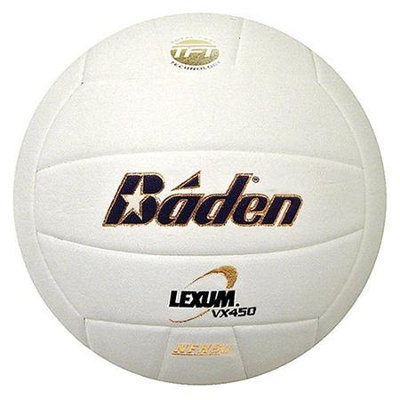 Baden Lexum VX450 Game Volleyball Royal/White NFHS