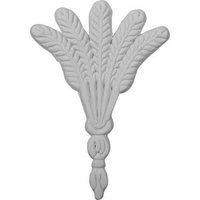 Ekena Millwork 4.5-in x 6.5-in Harvest Urethane Applique