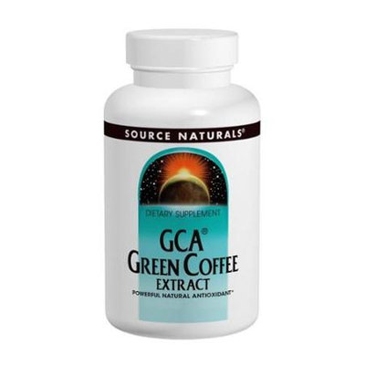 GCA Green Coffee Extract, 120 Tablets, Source Naturals