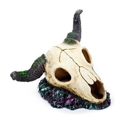 Penn-plax Inc. Penn Plax RAM Skull Aquarium Ornament