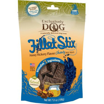 Exclusively Pet Fillet Stix Dog Treats - Hickory - 7 oz.