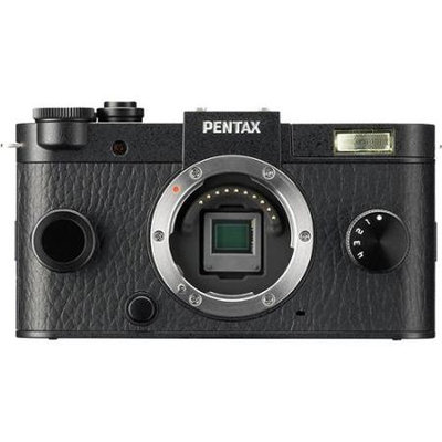 Pentax Q-S1 Mirrorless Digital Camera Body, Shake Reduction, 3-inch LCD Monitor, 5 FPS, Full 1080p h.264 HD video - Black