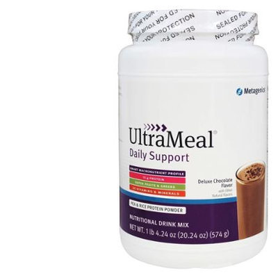 Metagenics - UltraMeal Daily Support Deluxe Chocolate Flavor - 20.24 oz.
