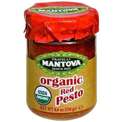 Mantova Organic Red Pesto 4.6 Oz (Pack of 12)