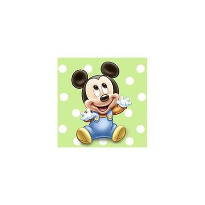 Mickey Mouse 1st Birthday Beverage Napkins (16-pack)