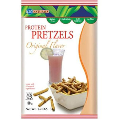 Kays Naturals High Protein Pretzel Sticks - Orange - Case of 6 - 1.2 oz