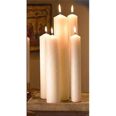 Will & Baumer 56768 Candle Altar Candle 51 Percent Beeswax 0.87 x 12 Sfe