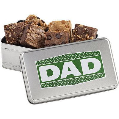 Mrs. Fields Exclusive Father's Day Brownie Tin, 6 pc