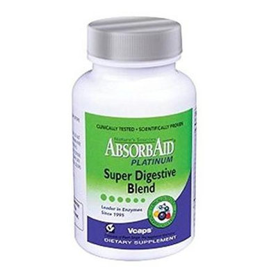 Absorbaid - Platinum Super Digestive Blend - 120 Vegetarian Capsules
