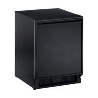 U-line ADA Series 3.3 Cu. Ft. Single Door Refrigerator Finish: Black, Hinge: Right, Lock: Yes