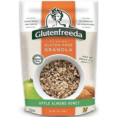 Glutenfreeda GRAN, APPLE ALMND HNY, GF, (Pack of 6)