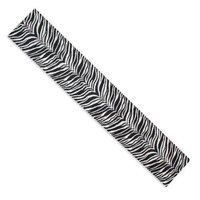Chooty & Co. Chooty & Co Zebra 18 x 54 in. Hemmed Plush Runner