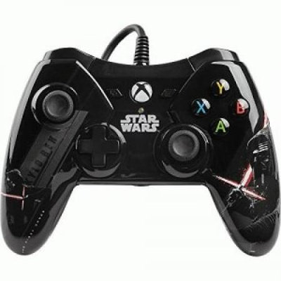 Power A - Star Wars: The Force Awakens Kylo Ren Wired Controller For Xbox One - Black/white/red