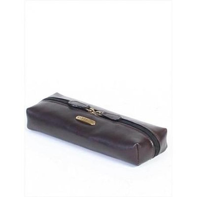 Scully H637-04-25 Hidesign By Scully Female Chocolate Cosmetic Case