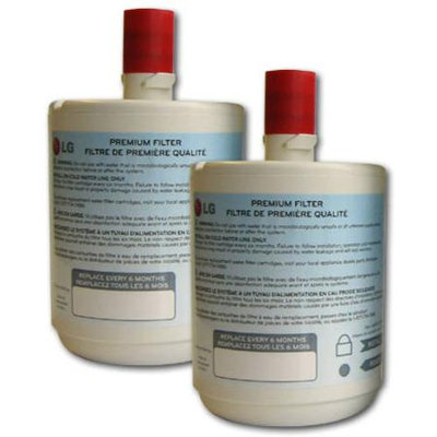 Lge Genuine LG LT500P 5231JA2002A Premium Refrigerator Water Filter - 2 Pack