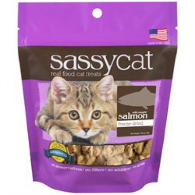 Herbsmith Sassy Cat Treats - Wild Caught Salmon