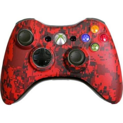 Microsoft Corp. Microsoft XiRUC Custom Xbox 360 Controller Red Urban