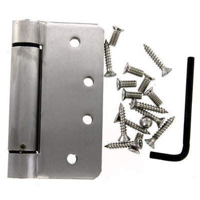 Stanleyhardware 6.62 x 4 Stainless Steel Spring Hinge