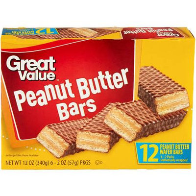 Great Value Peanut Butter Bars
