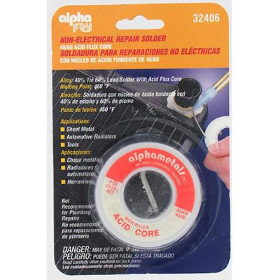 Fry Technologies Cookson Elect General Purpose Acid Core Solder AM32406