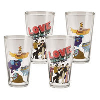 Vandor/lyon Company The Beatles Glass Set YS Love