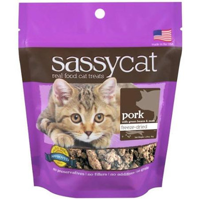 Herbsmith Sassy Cat Freeze Dried Pork Cat Treats 1.25 oz.