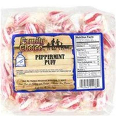 Family Choice 7.5 Oz Peppermint Puff 1136 by Rucker's Candy