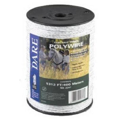Dare Products Inc 1312 Foot White Poly Wire 2347 by Dare