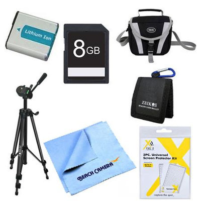 Special Pro 8GB Card and EN-EL5 Battery Kit for Nikon P510, P520