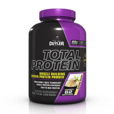 Cutler Nutrition Total Protein Powder, Creamy Vanilla, 4.5 Pound