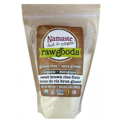 Namaste Foods Organic Sweet Brown Rice Flour 6 pack